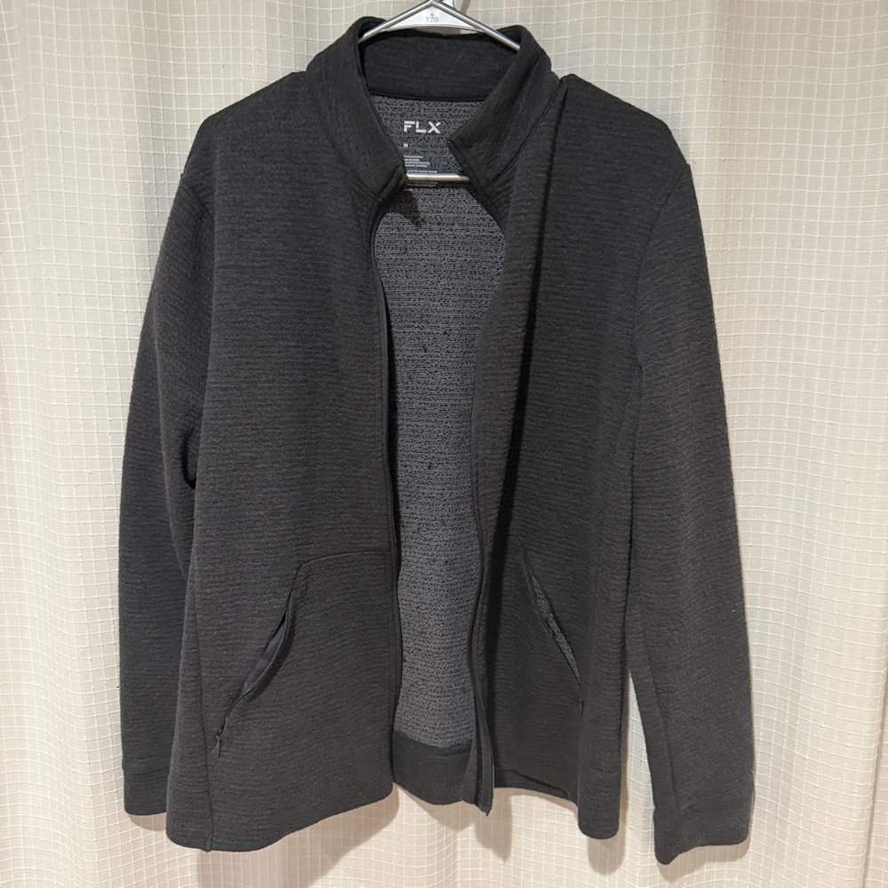 FLX Men's Charcoal Performance Jacket